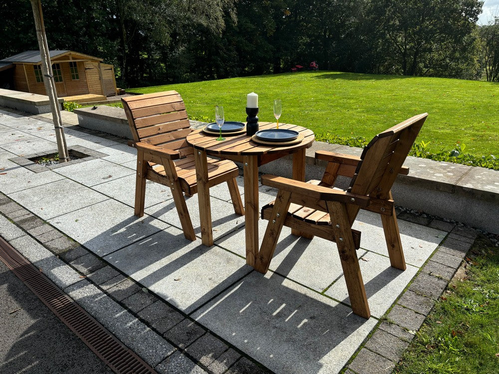 Thatcham Garden Patio Dining Set by Charles Taylor - 2 Seats - Image 38