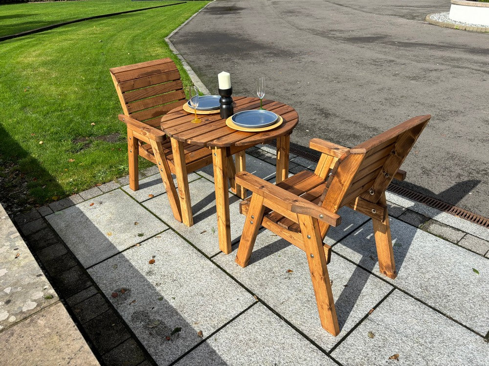Thatcham Garden Patio Dining Set by Charles Taylor - 2 Seats - Image 39