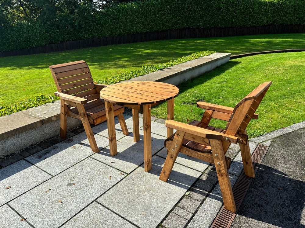 Thatcham Garden Patio Dining Set by Charles Taylor - 2 Seats - Image 4