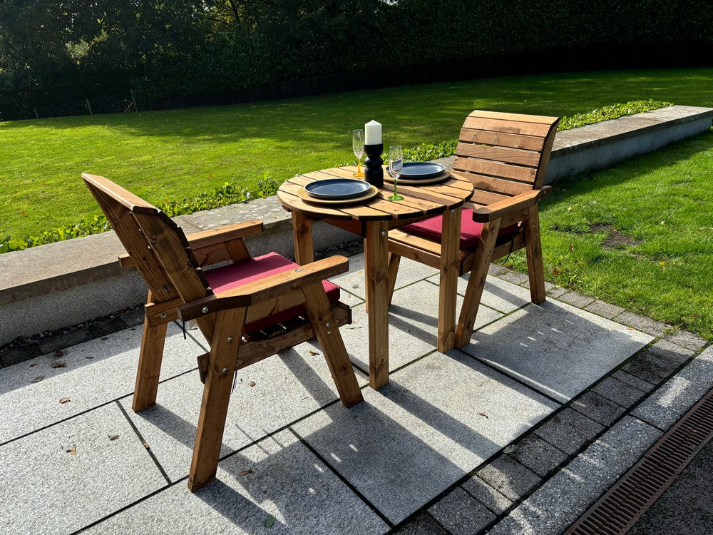Thatcham Garden Patio Dining Set by Charles Taylor - 2 Seats - Image 42