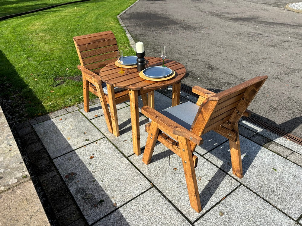 Thatcham Garden Patio Dining Set by Charles Taylor - 2 Seats - Image 45