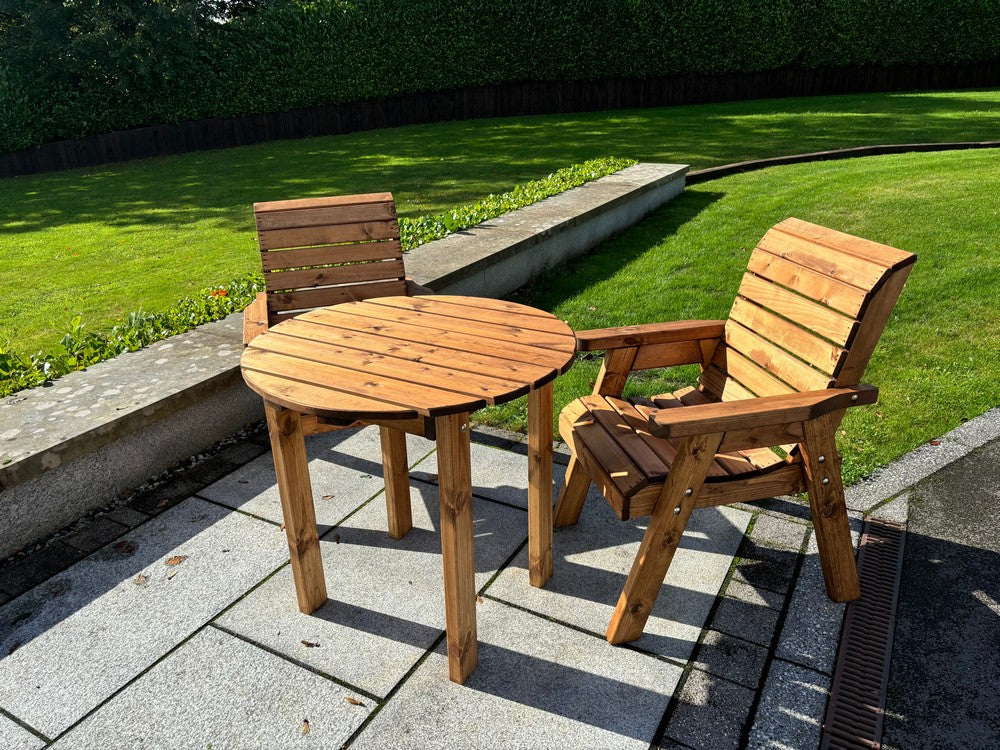 Thatcham Garden Patio Dining Set by Charles Taylor - 2 Seats - Image 5