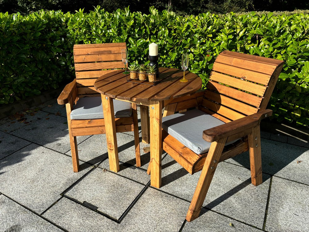 Thatcham Garden Patio Dining Set by Charles Taylor - 2 Seats - Image 52