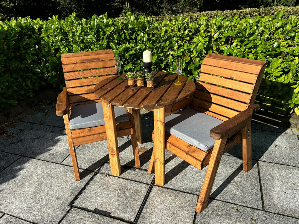 Thatcham Garden Patio Dining Set by Charles Taylor - 2 Seats - Image 53