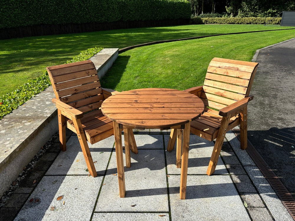 Thatcham Garden Patio Dining Set by Charles Taylor - 2 Seats - Image 6