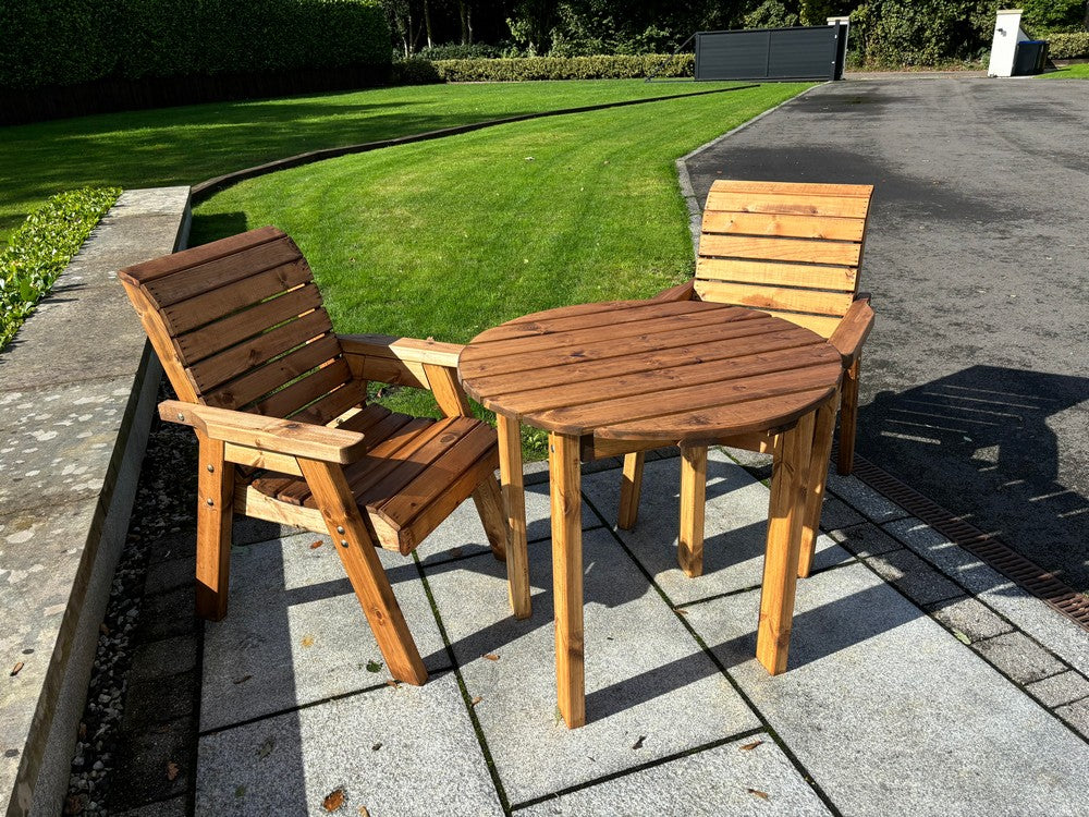 Thatcham Garden Patio Dining Set by Charles Taylor - 2 Seats - Image 7