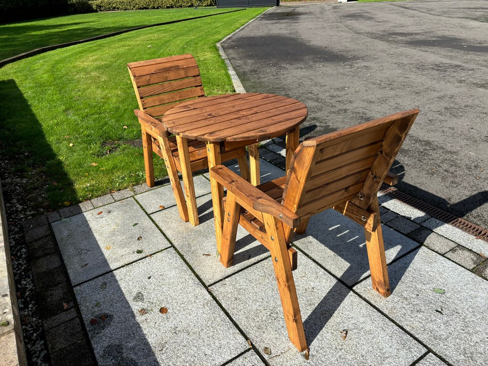 Thatcham Garden Patio Dining Set by Charles Taylor - 2 Seats - Image 8