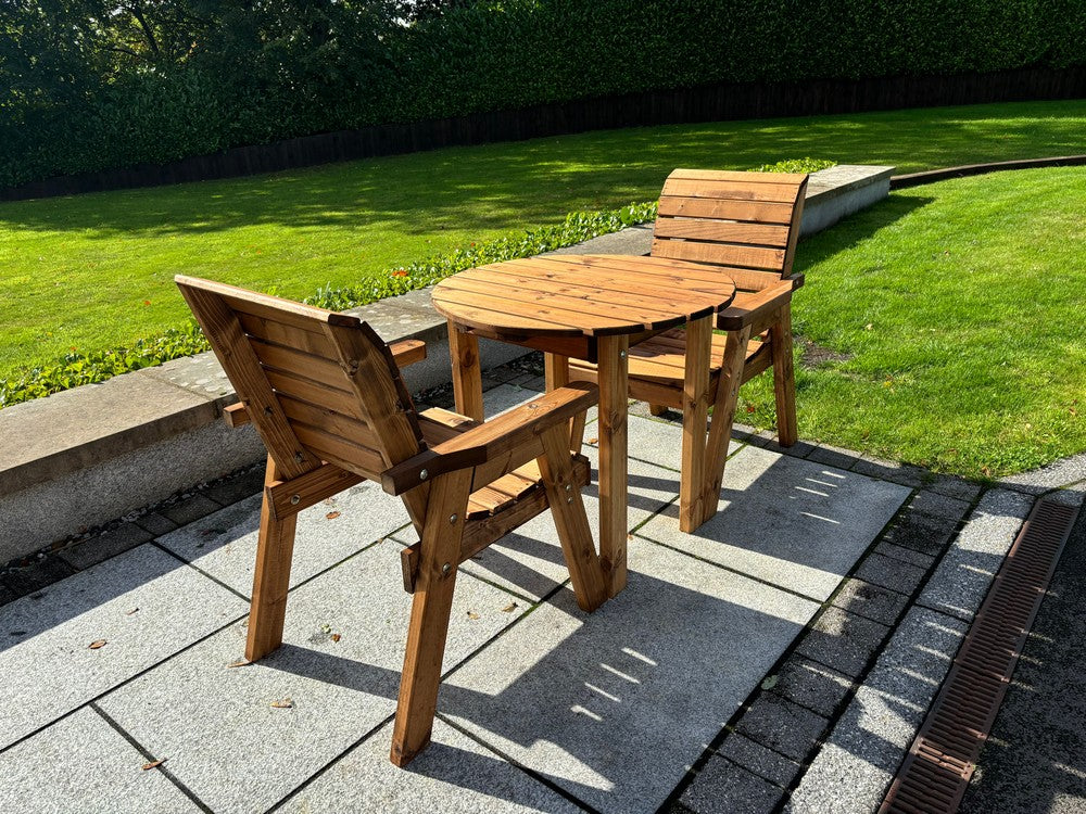 Thatcham Garden Patio Dining Set by Charles Taylor - 2 Seats - Image 9