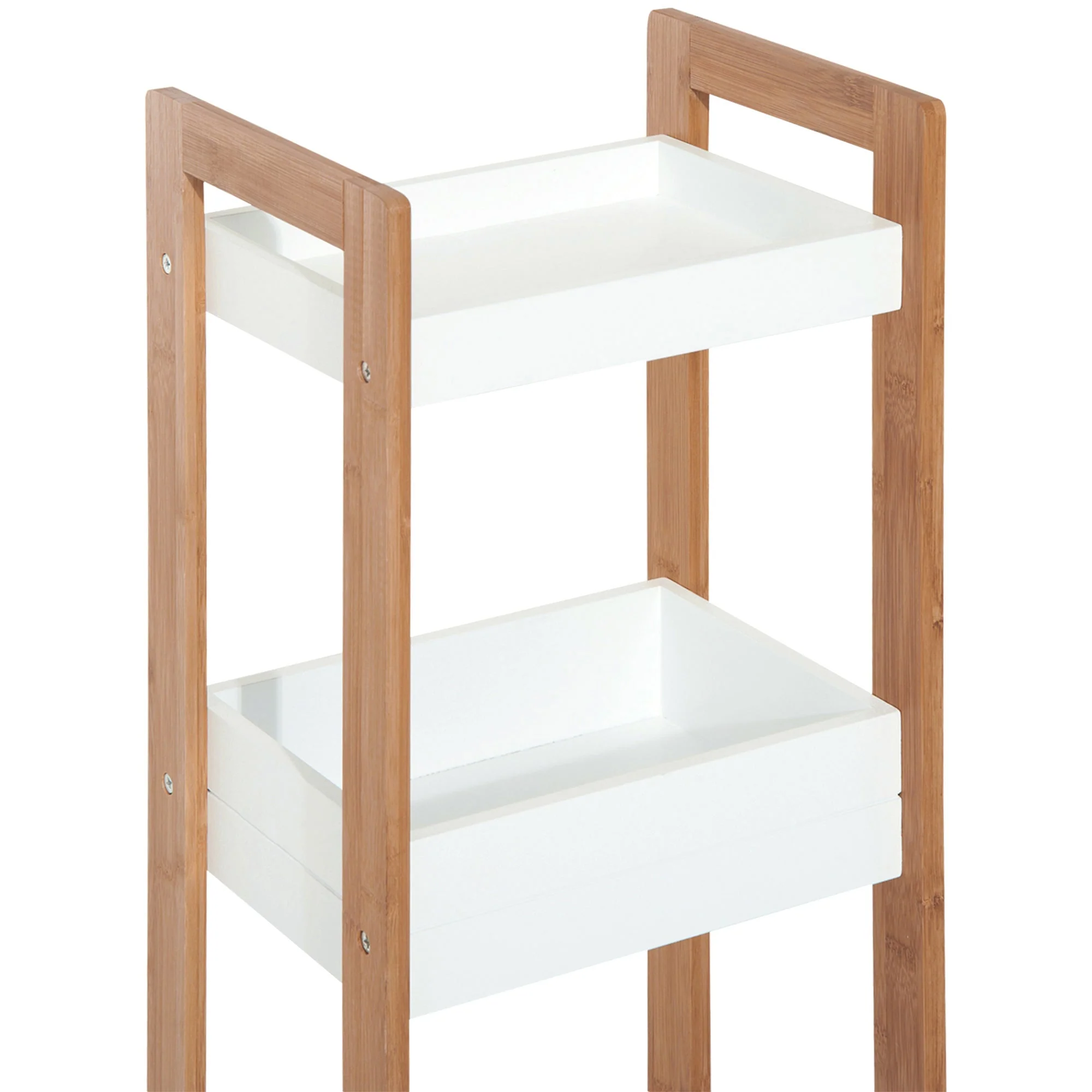 Three-Tier Bamboo Bathroom Rack - Image 6
