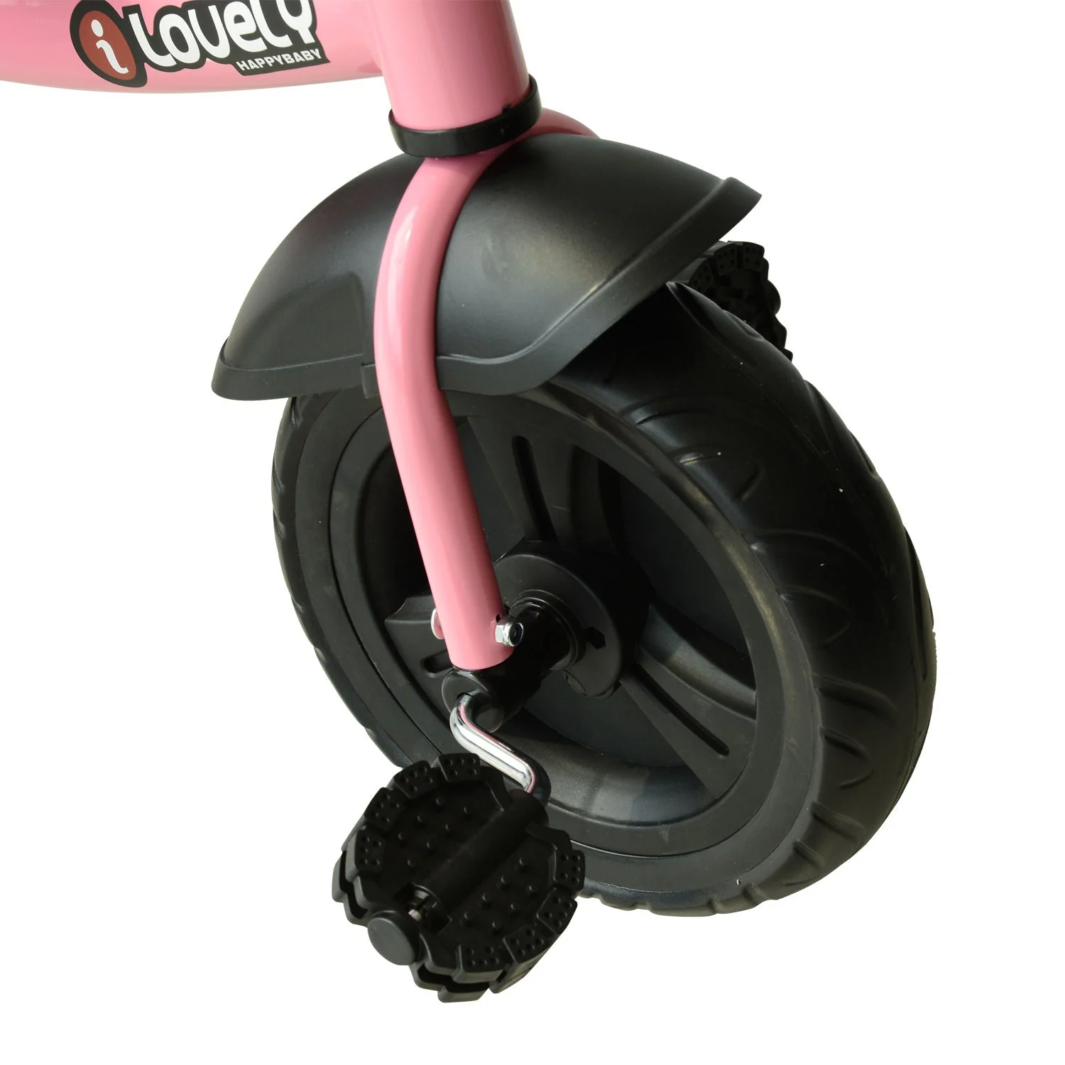 Toddler Three Wheel Plastic Tricycle Bike Pink - Image 8