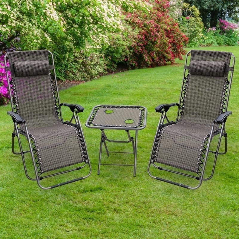 Zero Gravity Garden Bistro Set - 2 Seat - Image 2