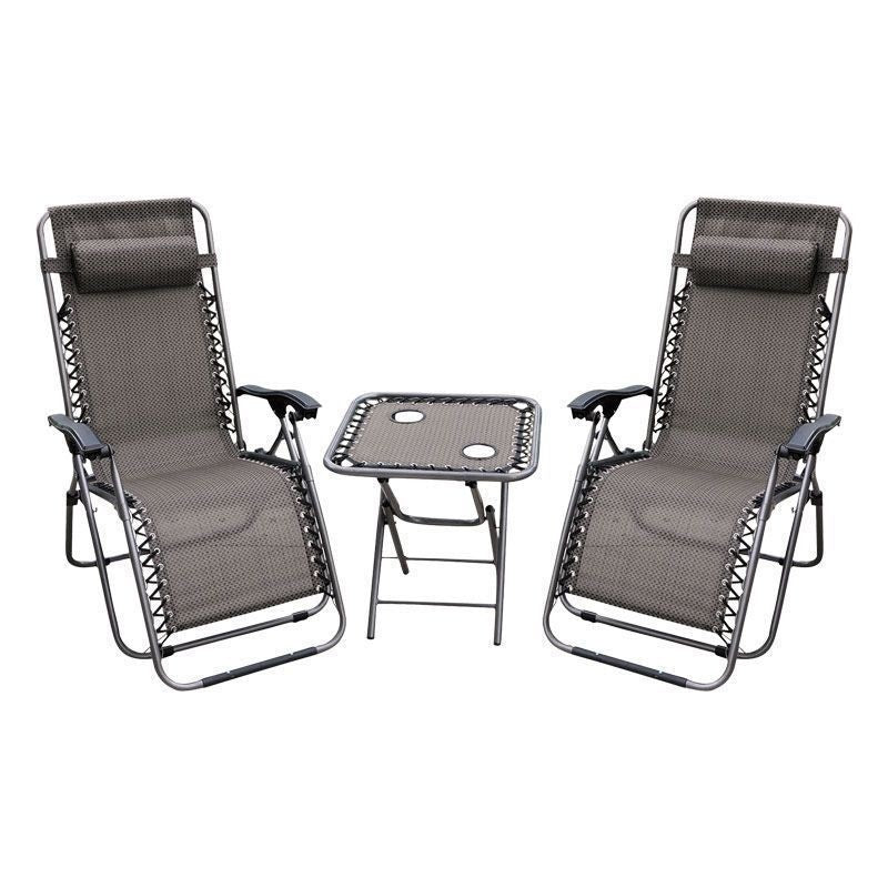 Zero Gravity Garden Bistro Set - 2 Seat - Image 3