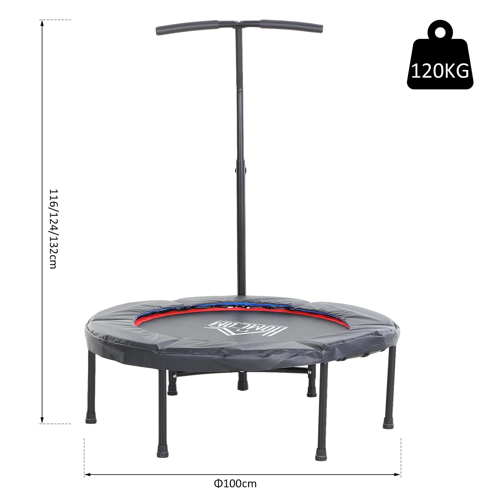 Trampoline Rebounder Adjustable Jumper - Image 2