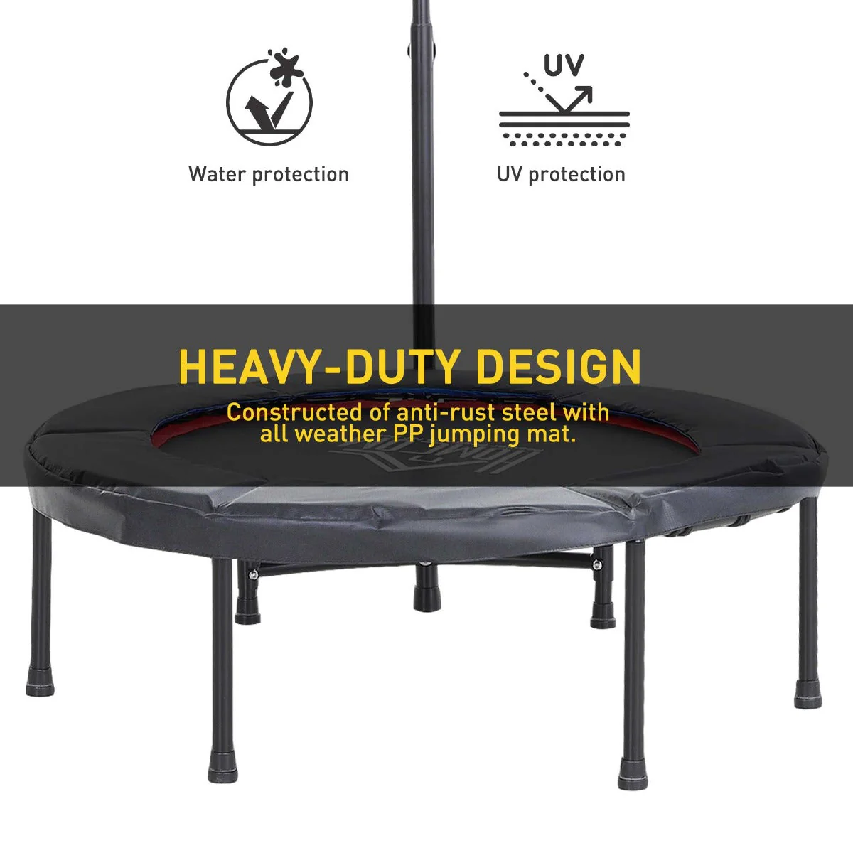 Trampoline Rebounder Adjustable Jumper - Image 3
