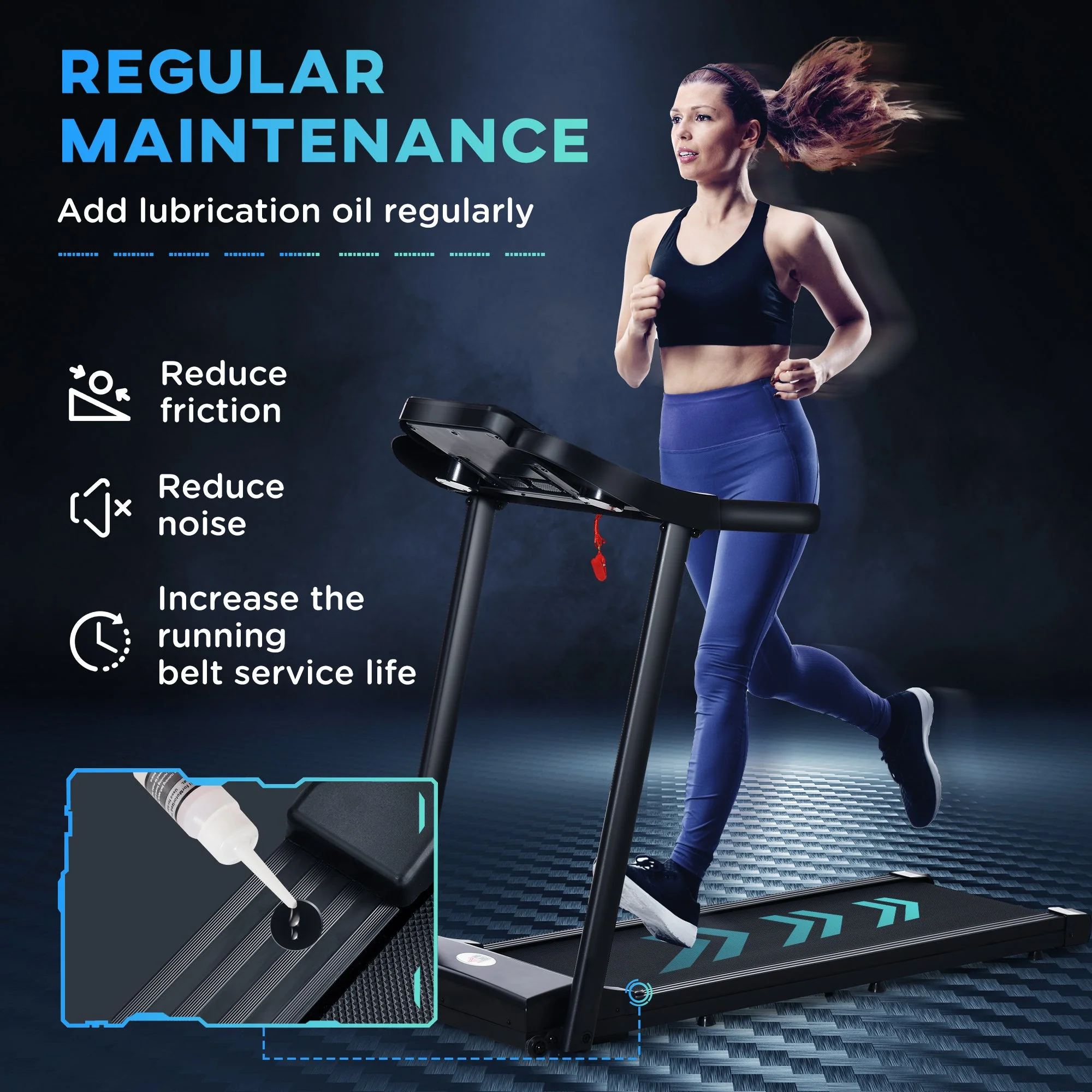 Treadmill Electric Motorised Running Machine w/ LED Display - Image 4
