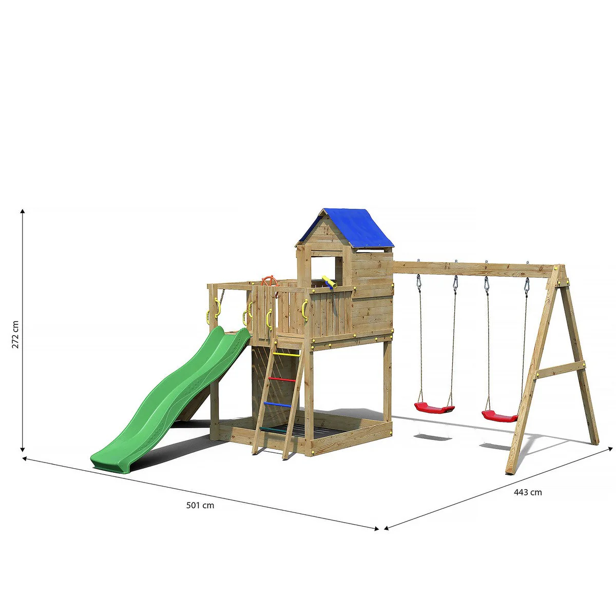 Treehouse Garden Playfort by Shire - Image 4