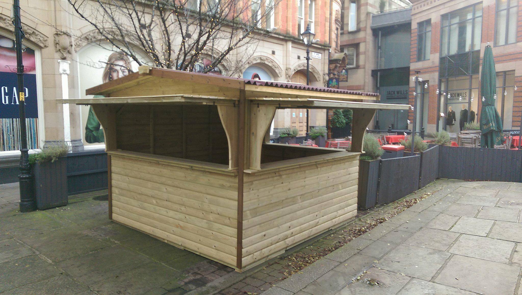 Triple Serving Hatch Event 3.3M wide x 3.3M Deep Chalet by Churnet Valley - XCH07