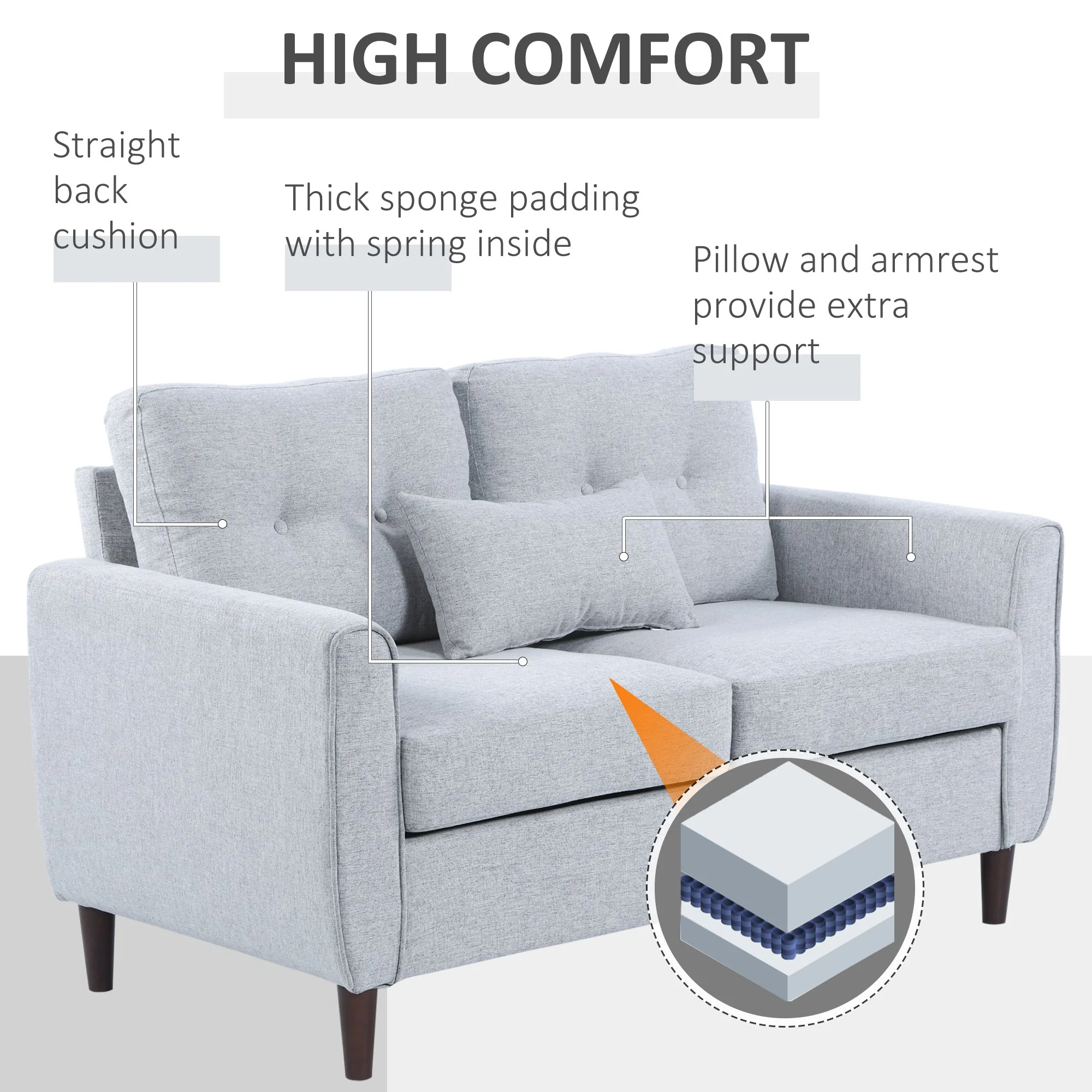 Two-Seater Sofa - Image 6