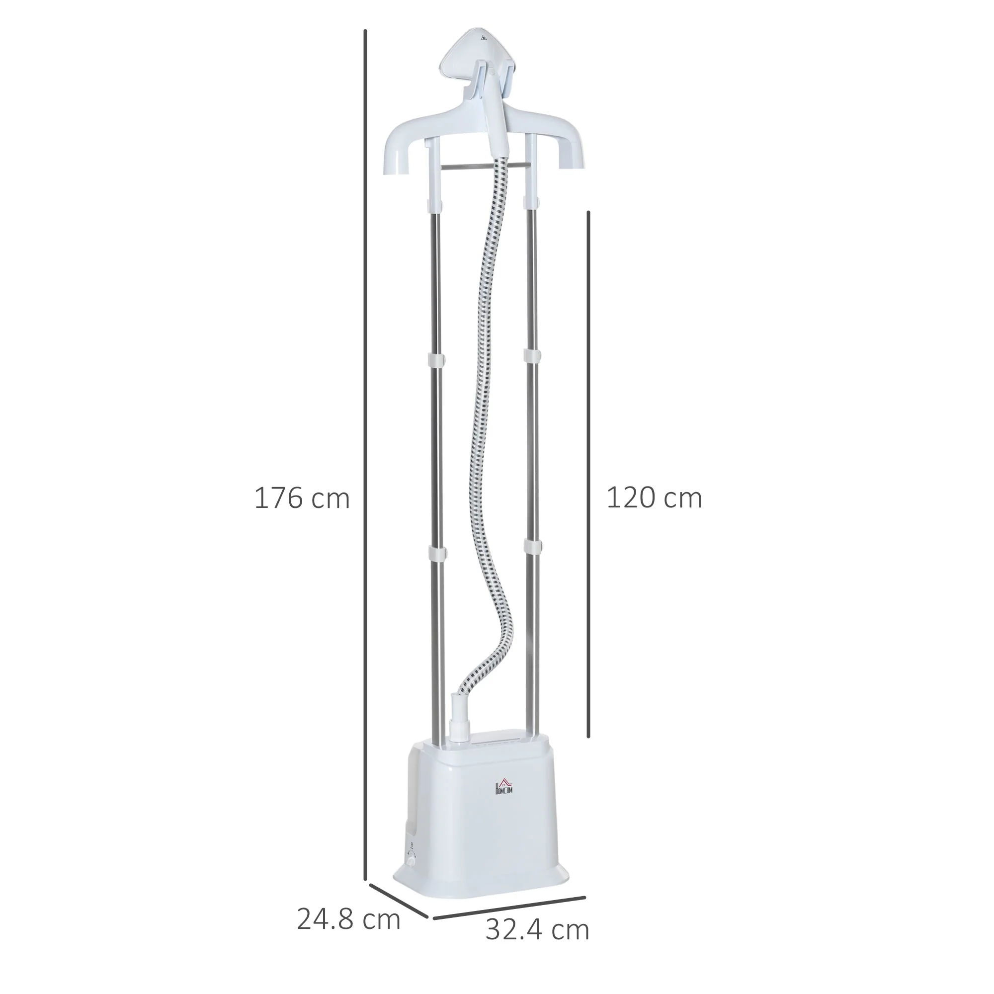 Upright Garment Clothes Steamer with 6 Steam Setting - Image 3