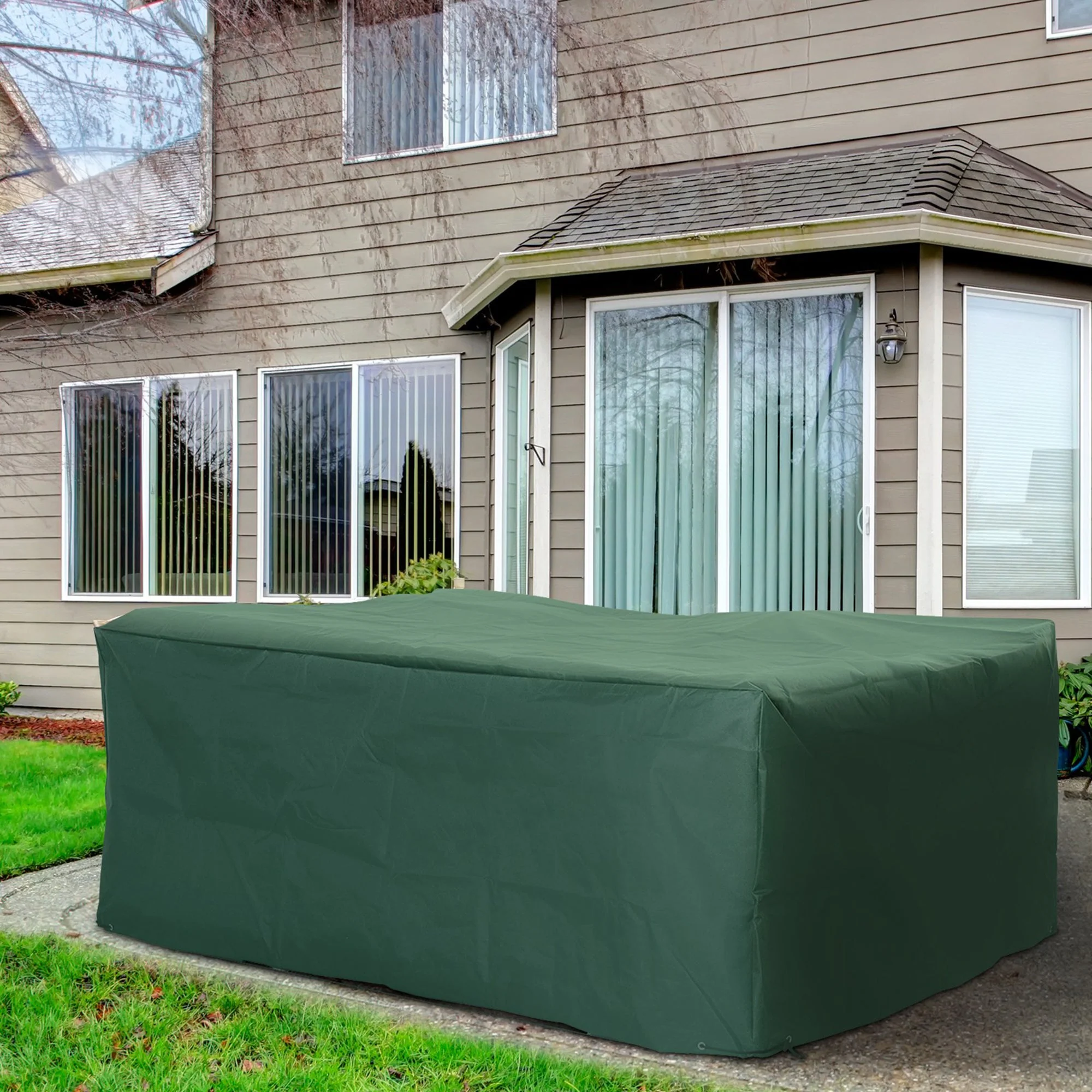 UV/Rain Protective Rattan Furniture Cover - Image 7