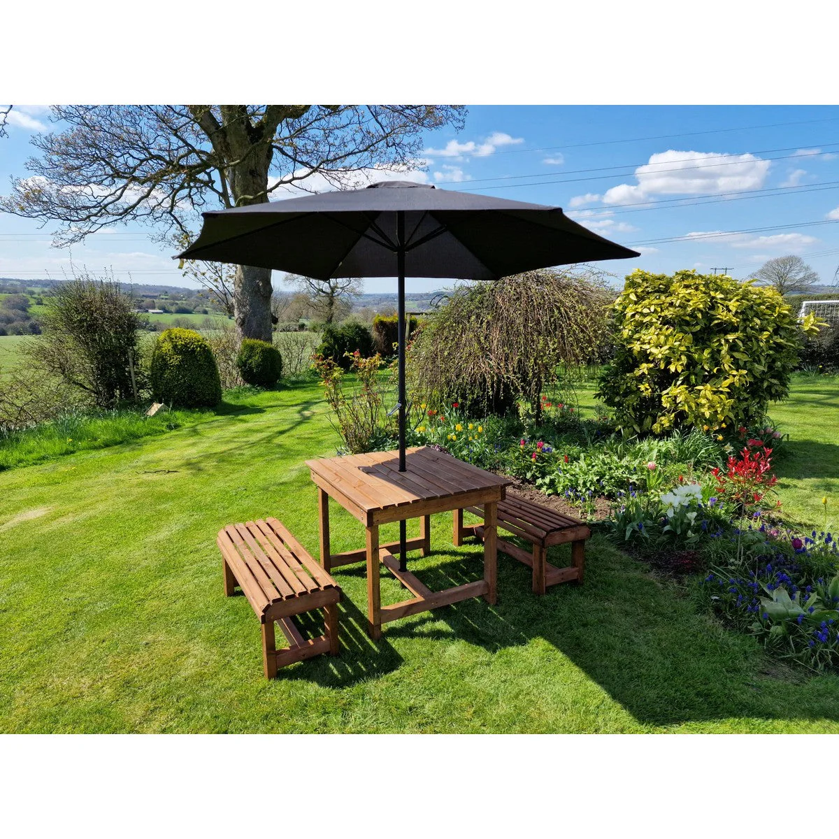 Valley Garden Bench by Churnet Valley - 4 Seats - VT114 - Image 5