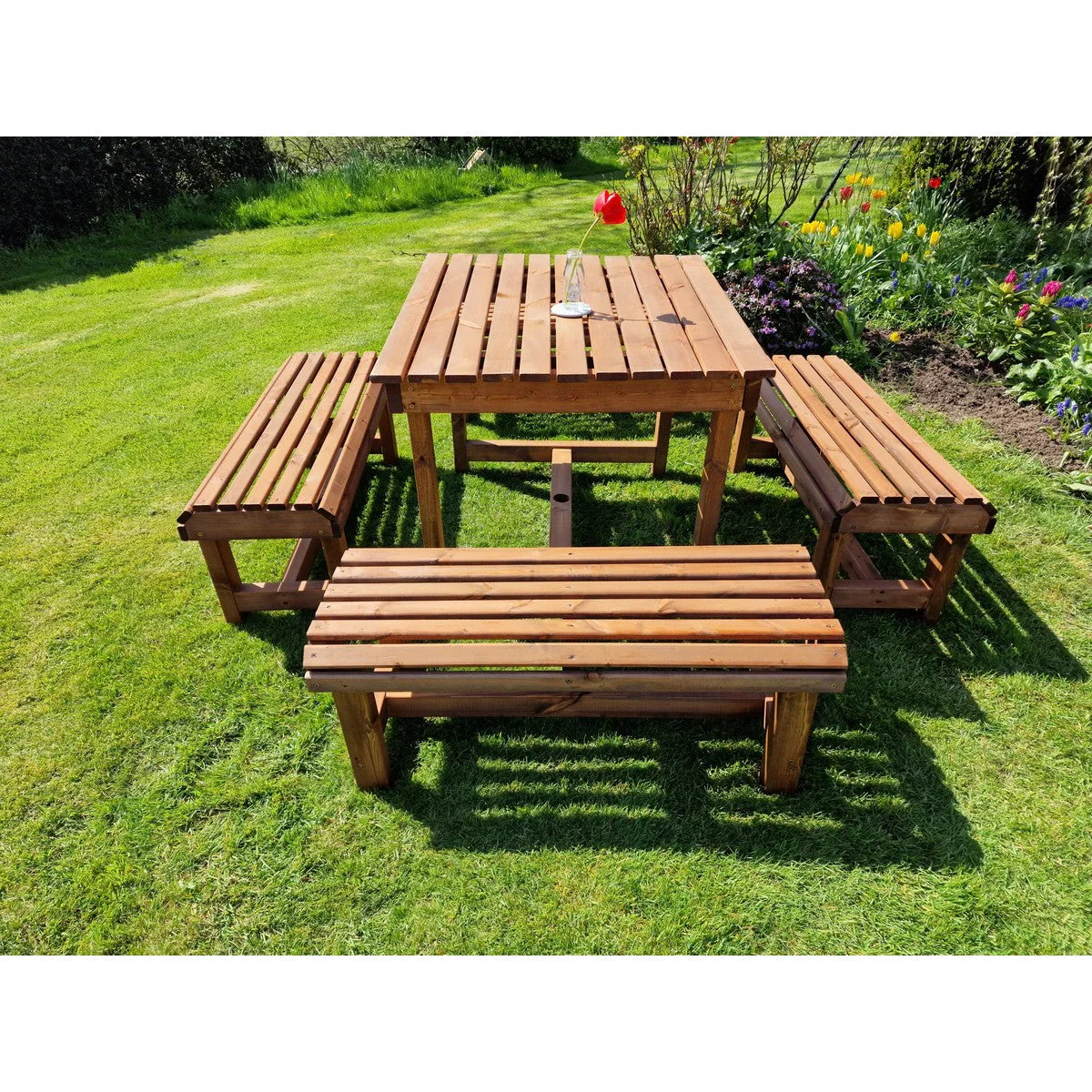 Valley Garden Bench by Churnet Valley - 8 Seats - VT115 - Image 3