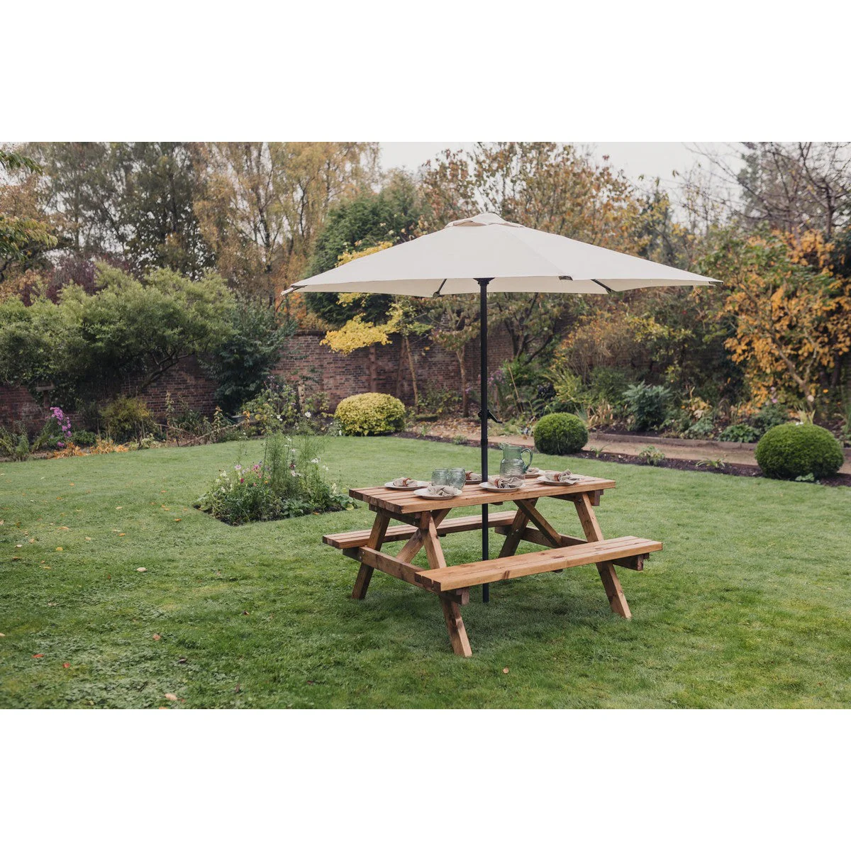 Valley Garden Picnic Table by Churnet Valley - 4 Seats - VPT103 - Image 3