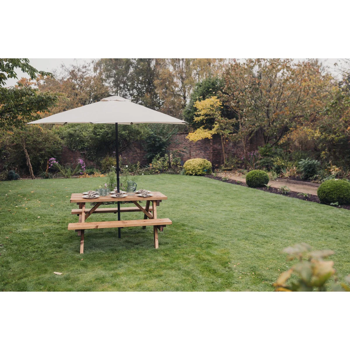 Valley Garden Picnic Table by Churnet Valley - 4 Seats - VPT103 - Image 7