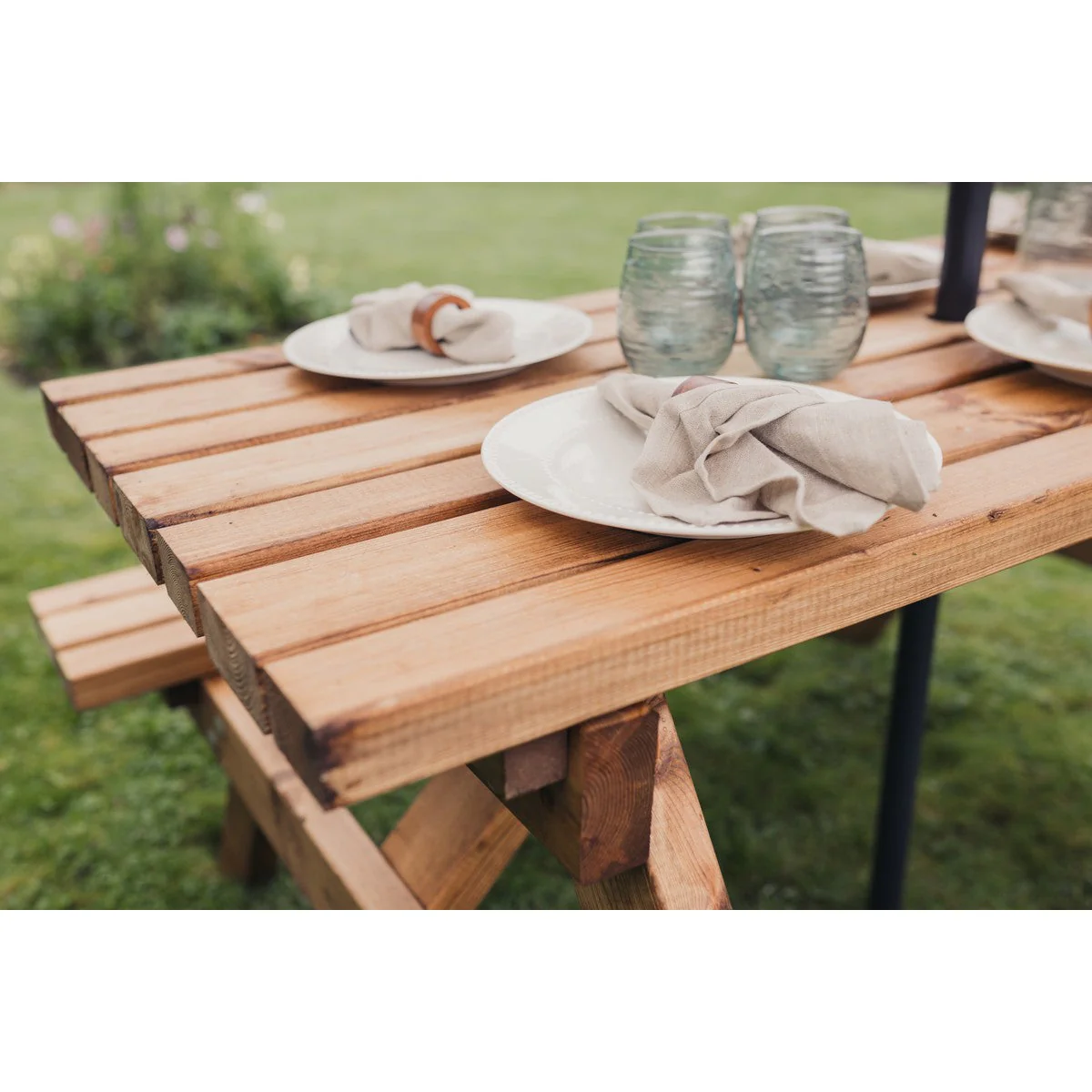 Valley Garden Picnic Table by Churnet Valley - 6 Seats - VPT104 - Image 7