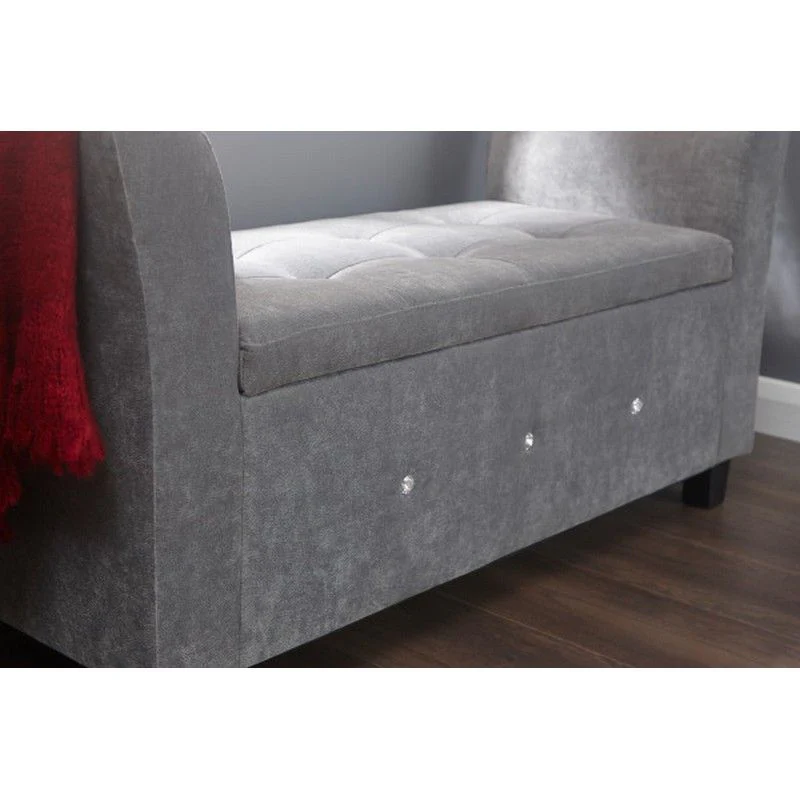 Verona Window Seat Dark Grey - Image 3