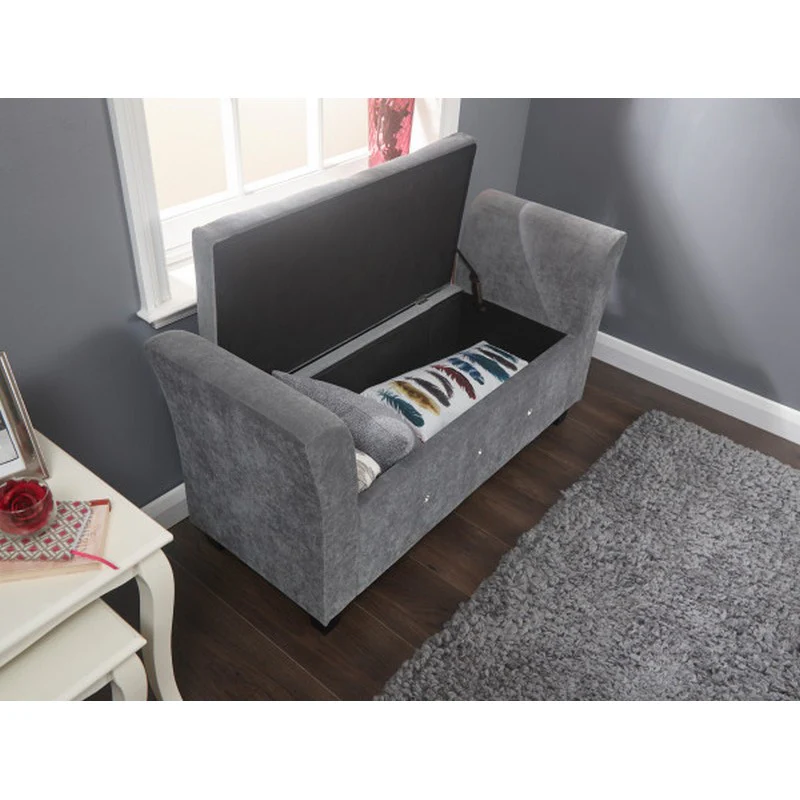 Verona Window Seat Dark Grey - Image 7