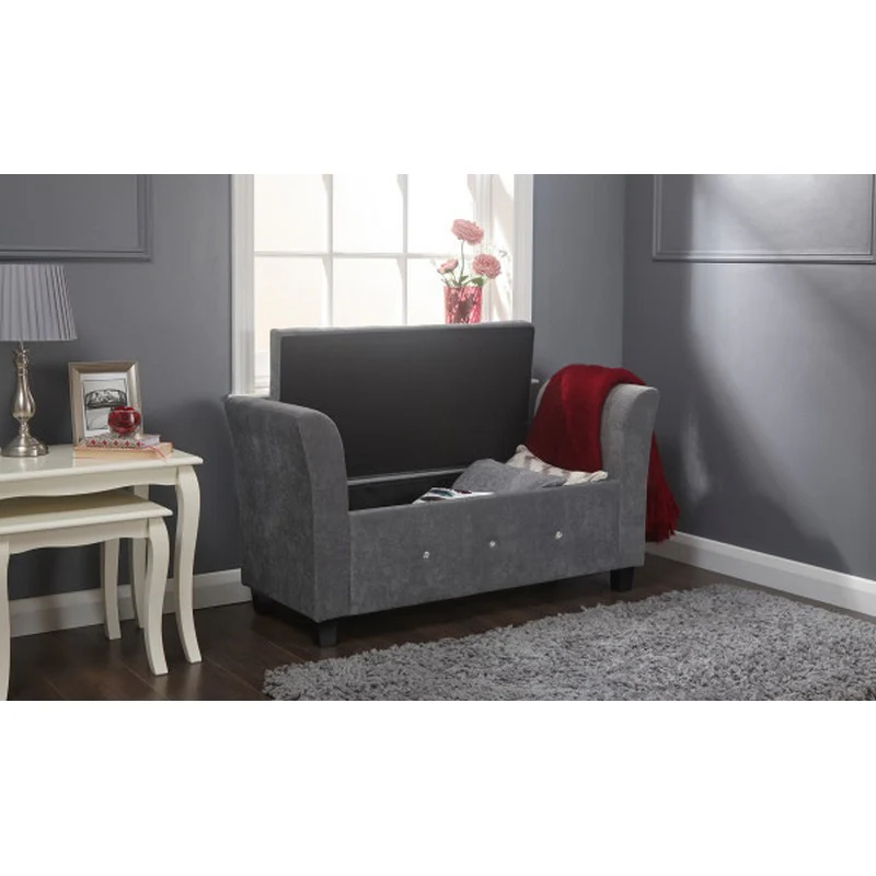 Verona Window Seat Dark Grey - Image 8