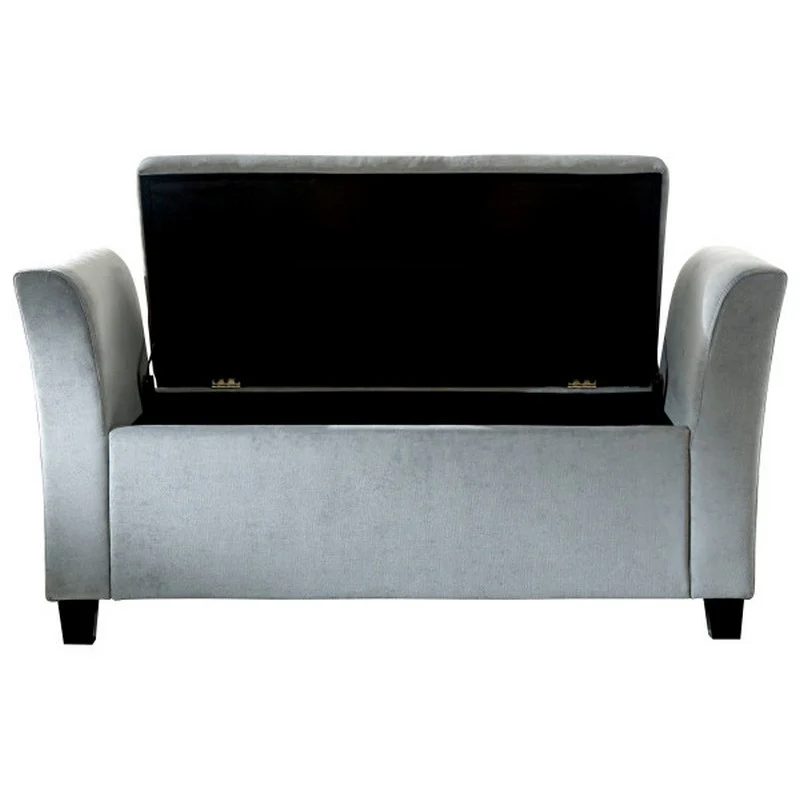 Verona Window Seat Fabric Light Grey - Image 10
