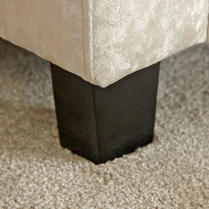 Verona Window Seat Fabric White - Image 5
