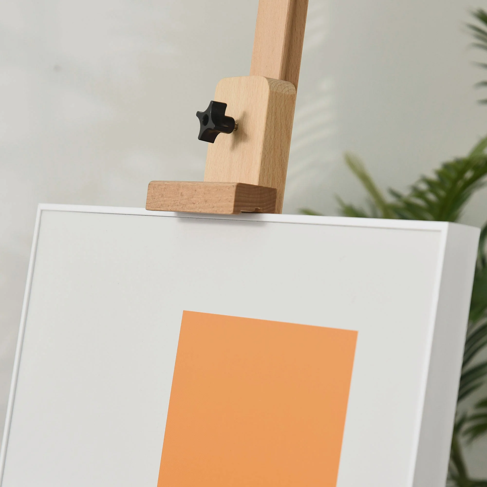Vinsetto Art Studio Easel Height Adjustable W/ Canvas Holder Pencil Case Display Drawing - Image 7