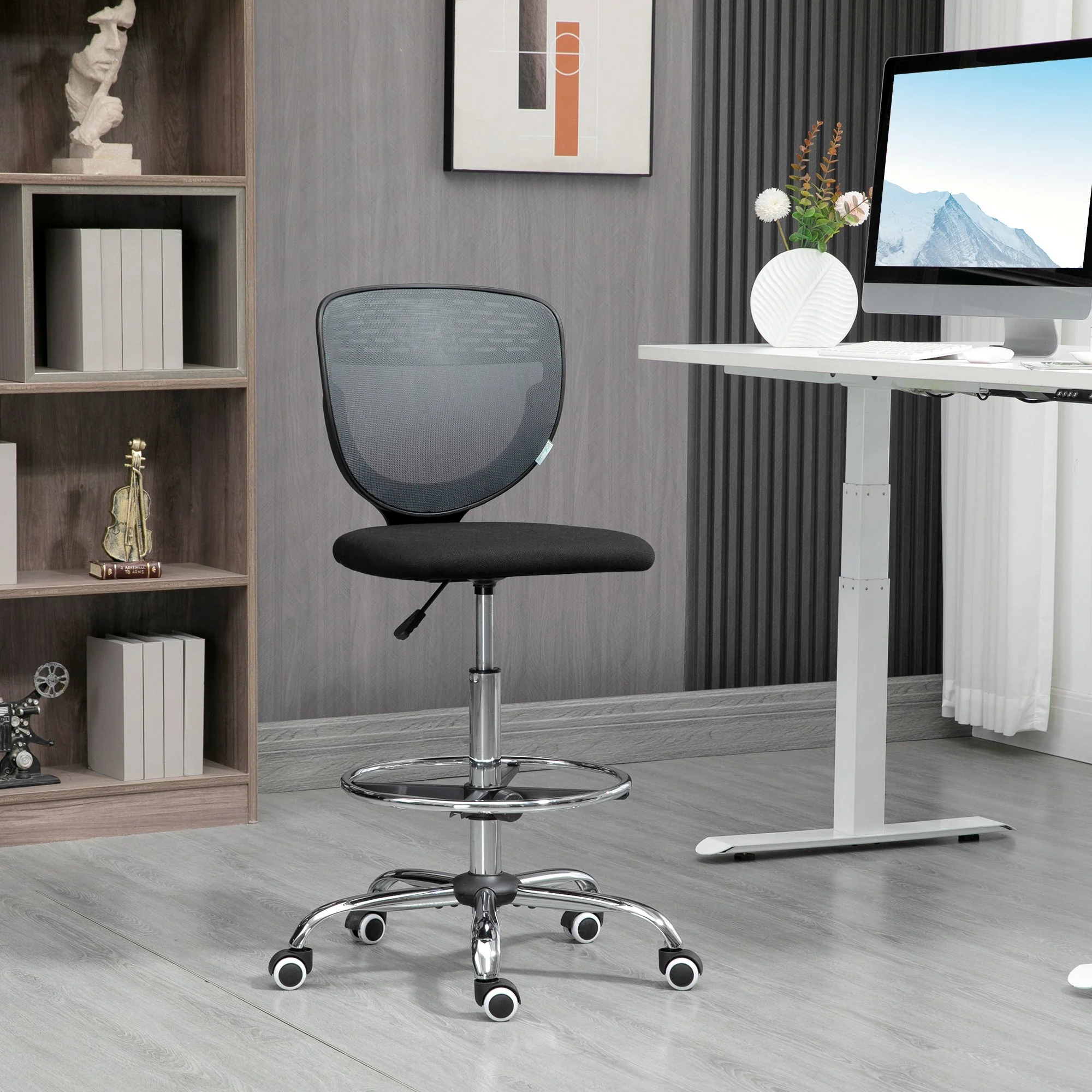 Vinsetto Drafting Chair - Image 2