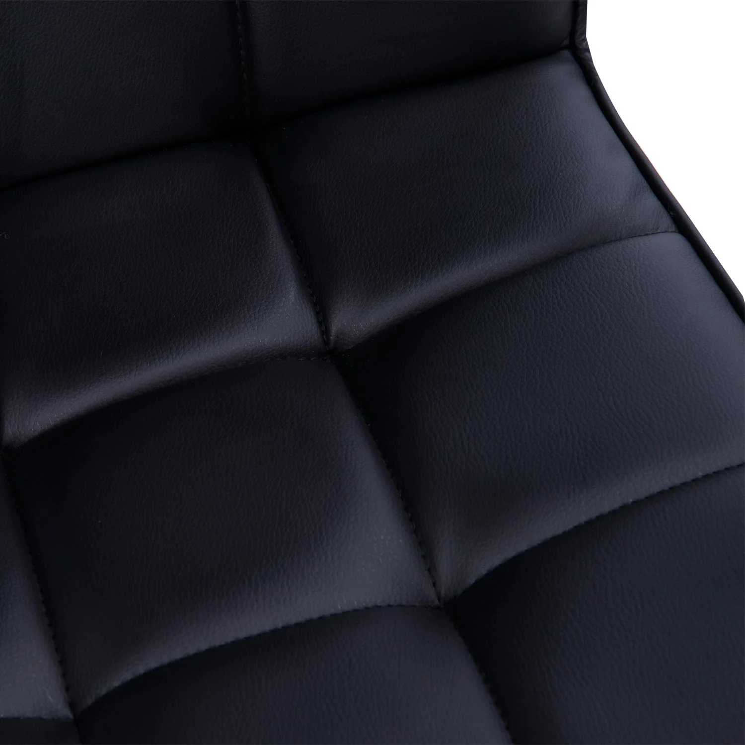Vinsetto Mid Back PU Leather Home Office Desk Chair Swivel Computer Chair with Arm - Image 7
