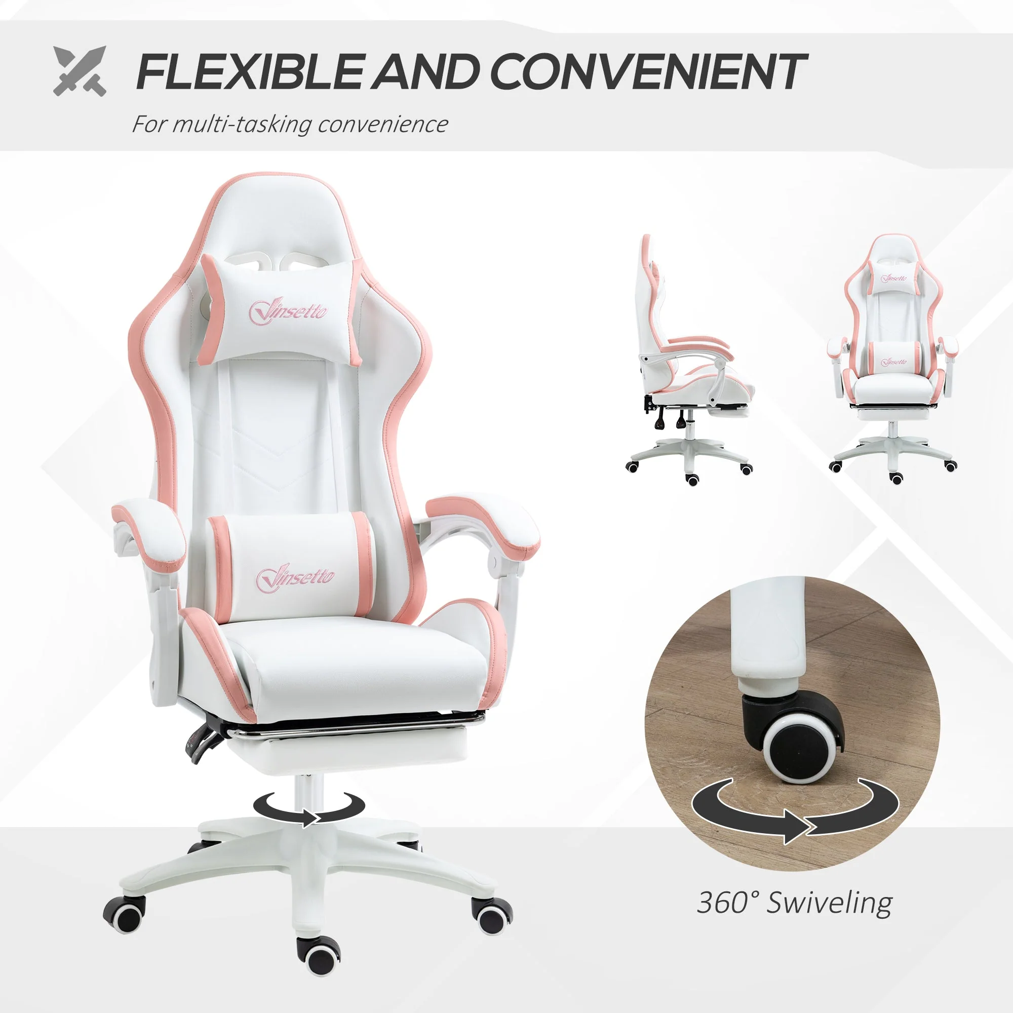 Vinsetto Racing Gaming Chair - Image 6