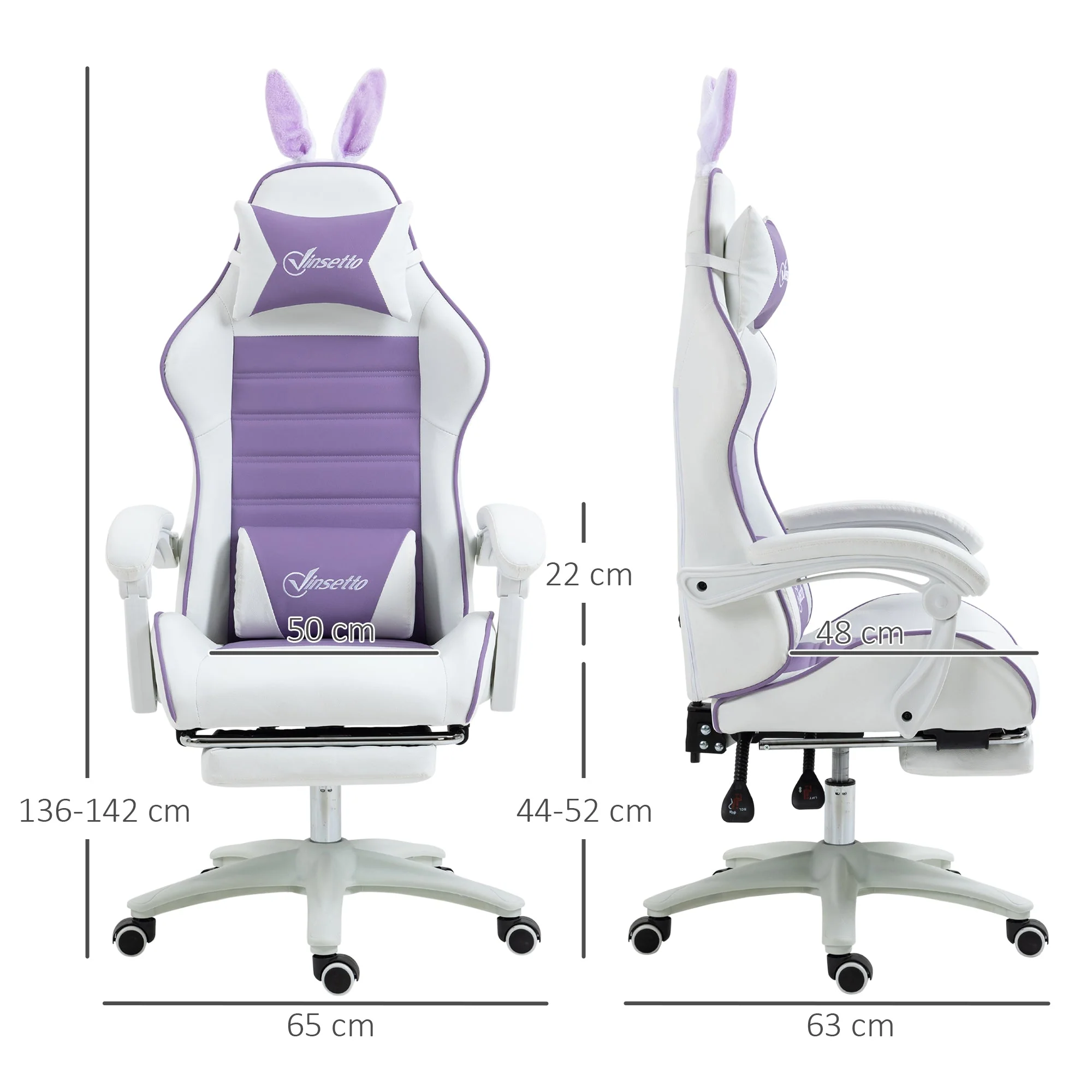 Vinsetto Racing Gaming Chair - Image 3