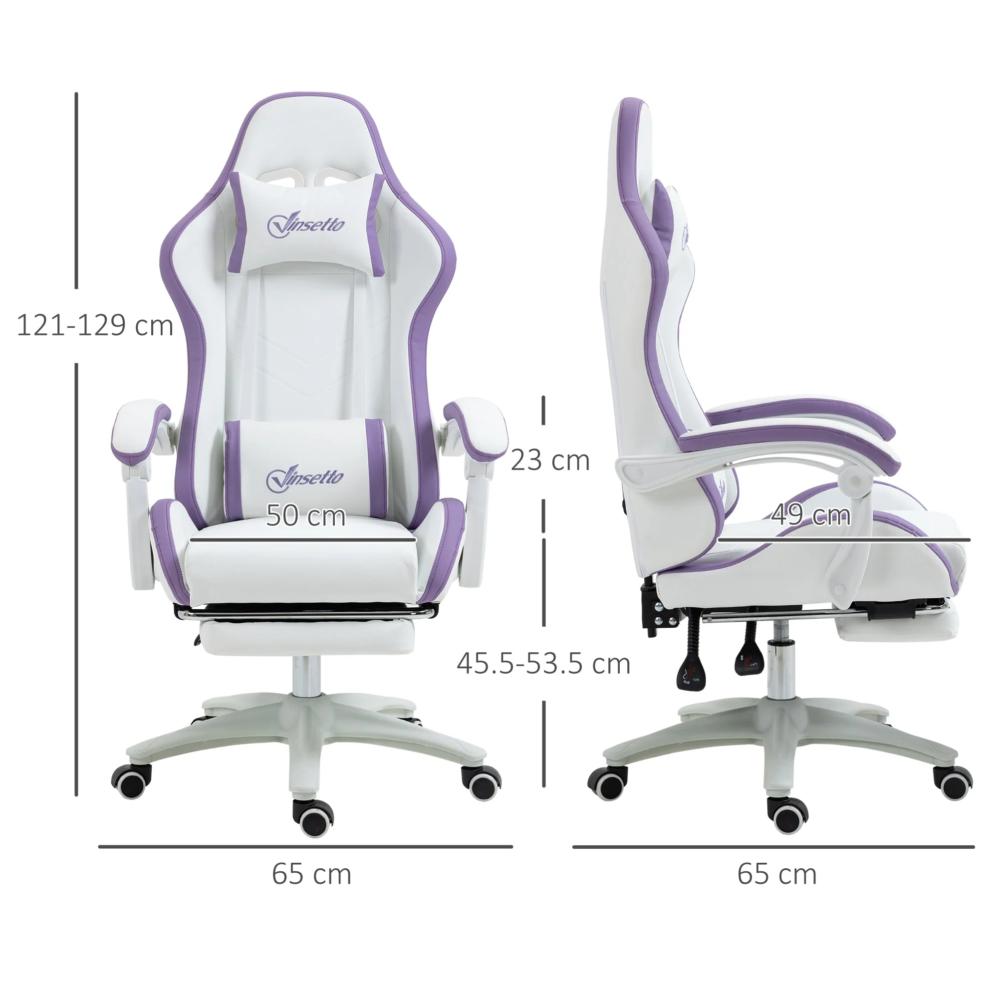 Vinsetto Racing Gaming Chair - Image 3