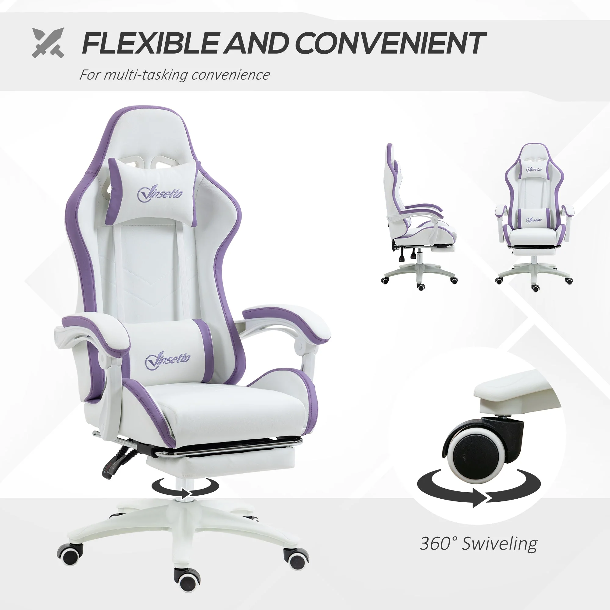 Vinsetto Racing Gaming Chair - Image 6
