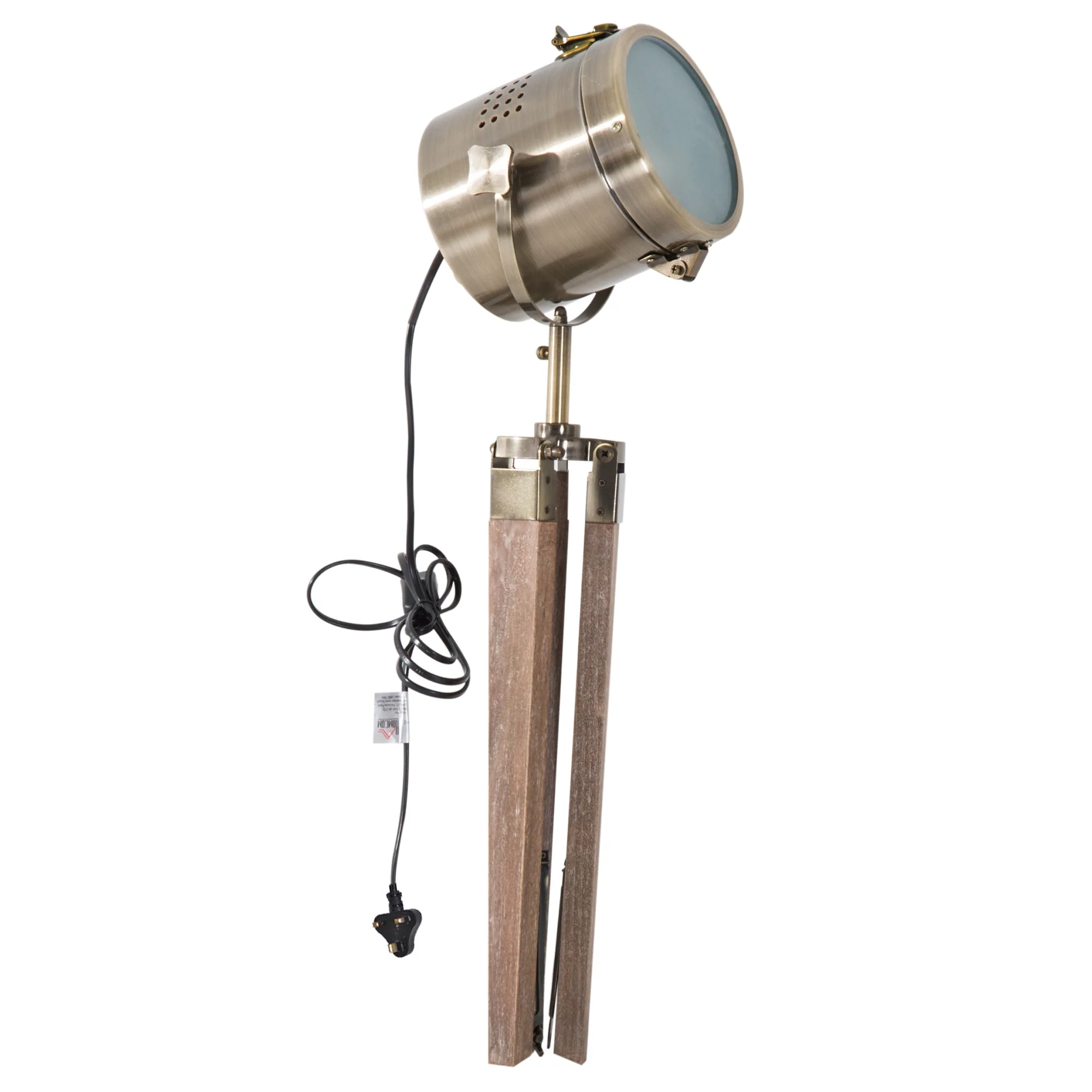 Vintage Tripod Floor Lamp - Image 4