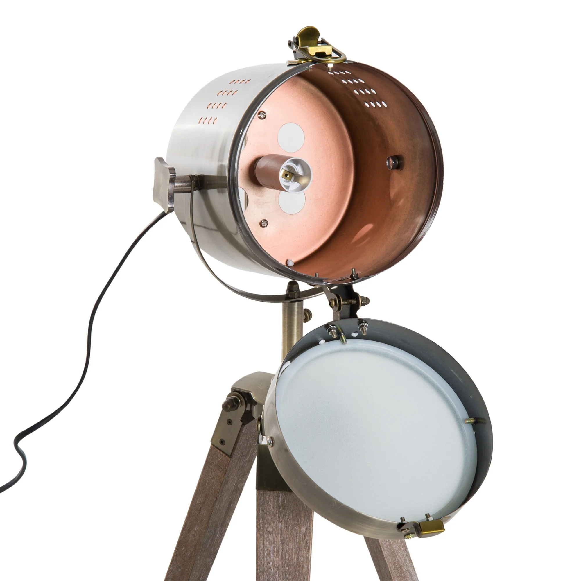 Vintage Tripod Floor Lamp - Image 8