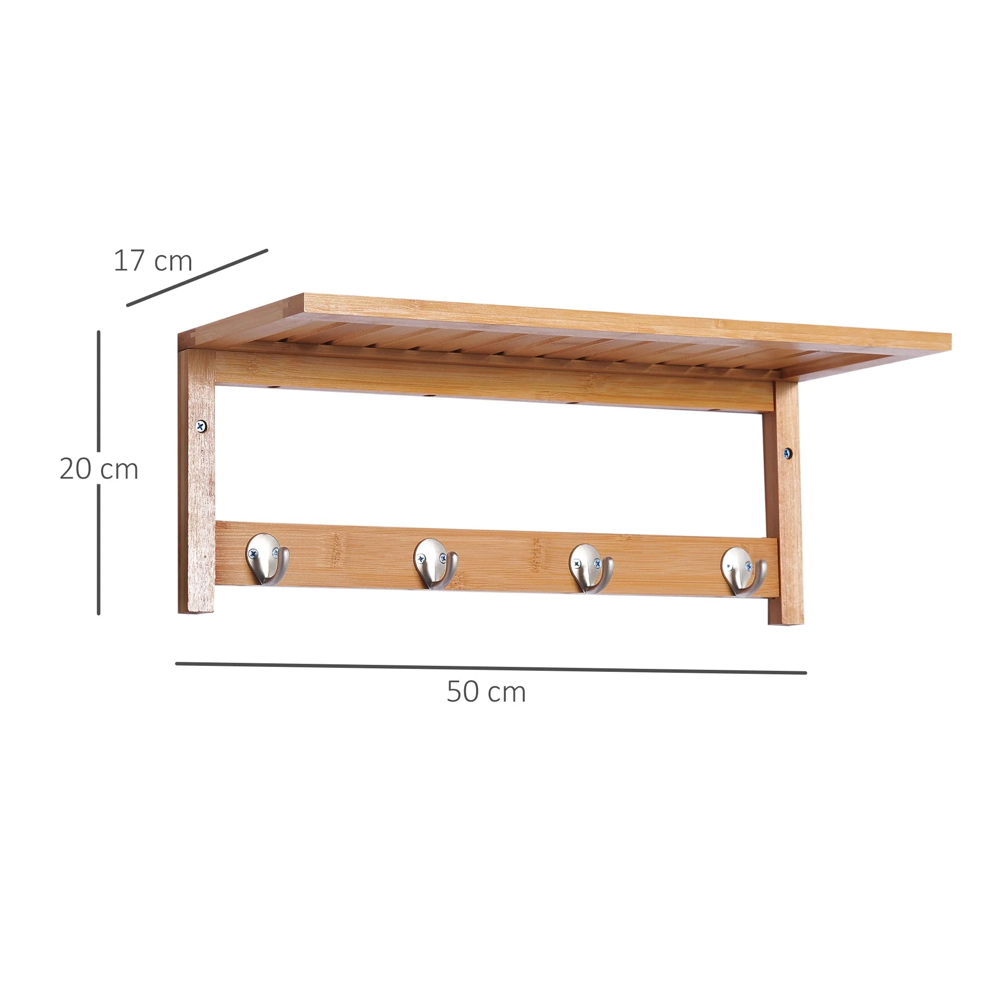 Wall Mounted Clothes Rack - Image 3