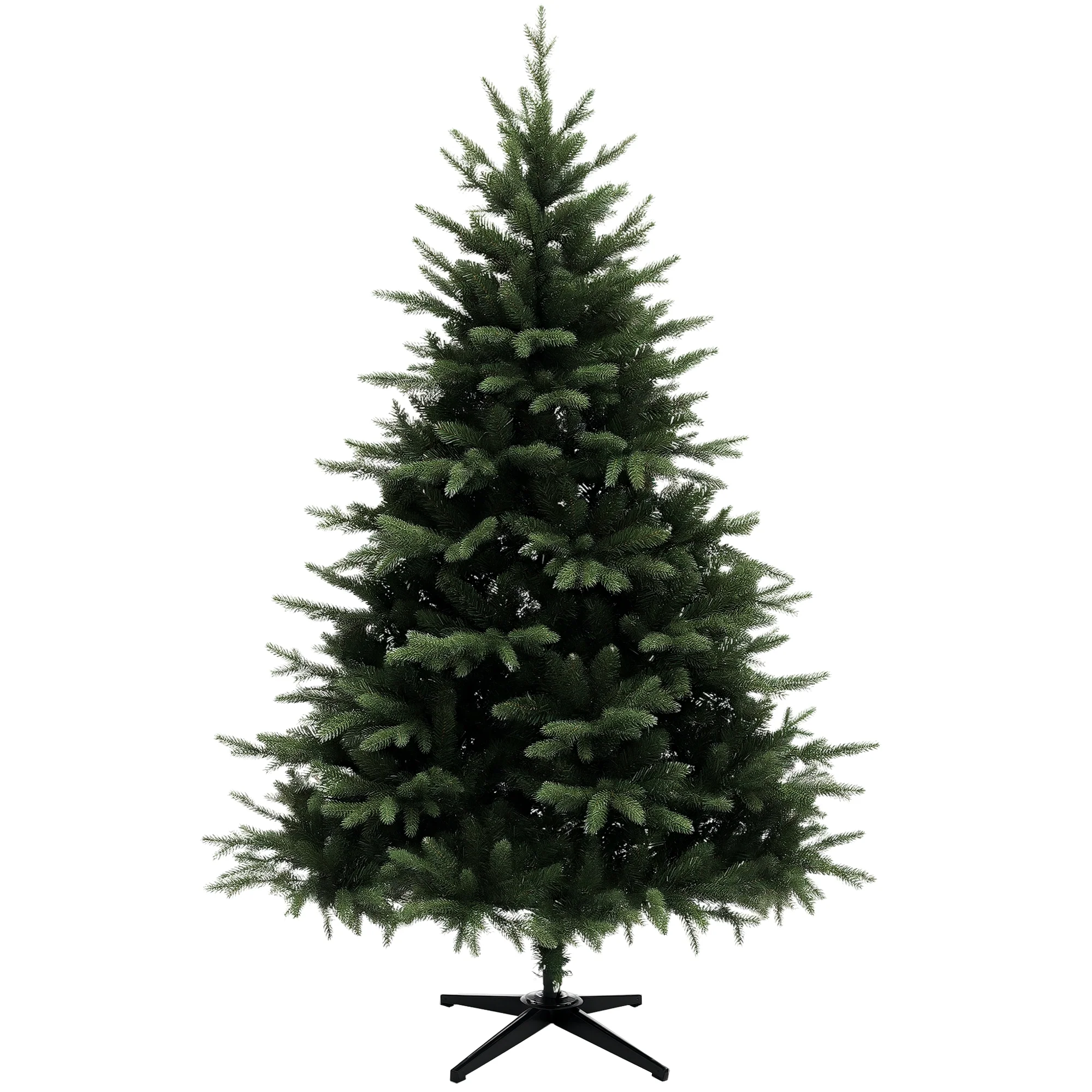 6ft Christmas Tree Artificial - Dark Green  1696 Tips - Image 10