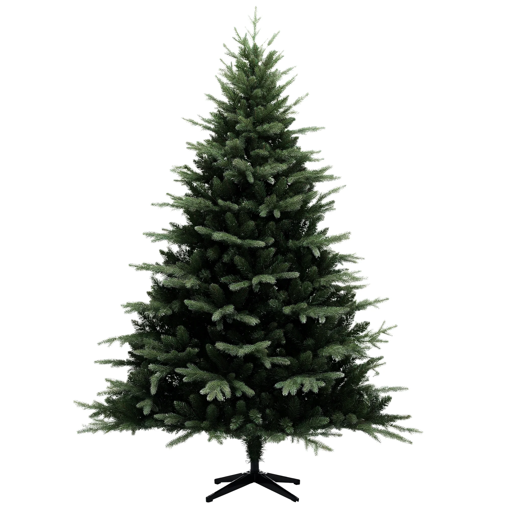 7ft Christmas Tree Artificial - Dark Green  3116 Tips - Image 10