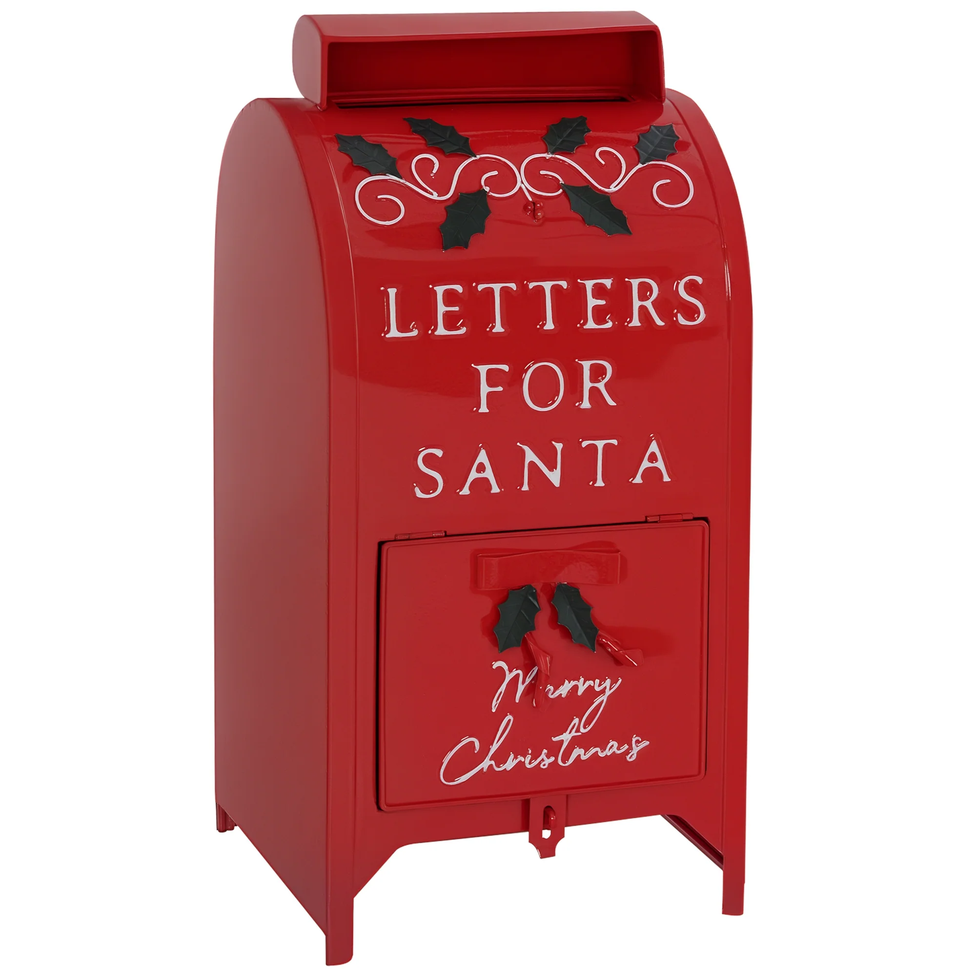 Postbox Christmas Decoration Red - 47cm - Image 10