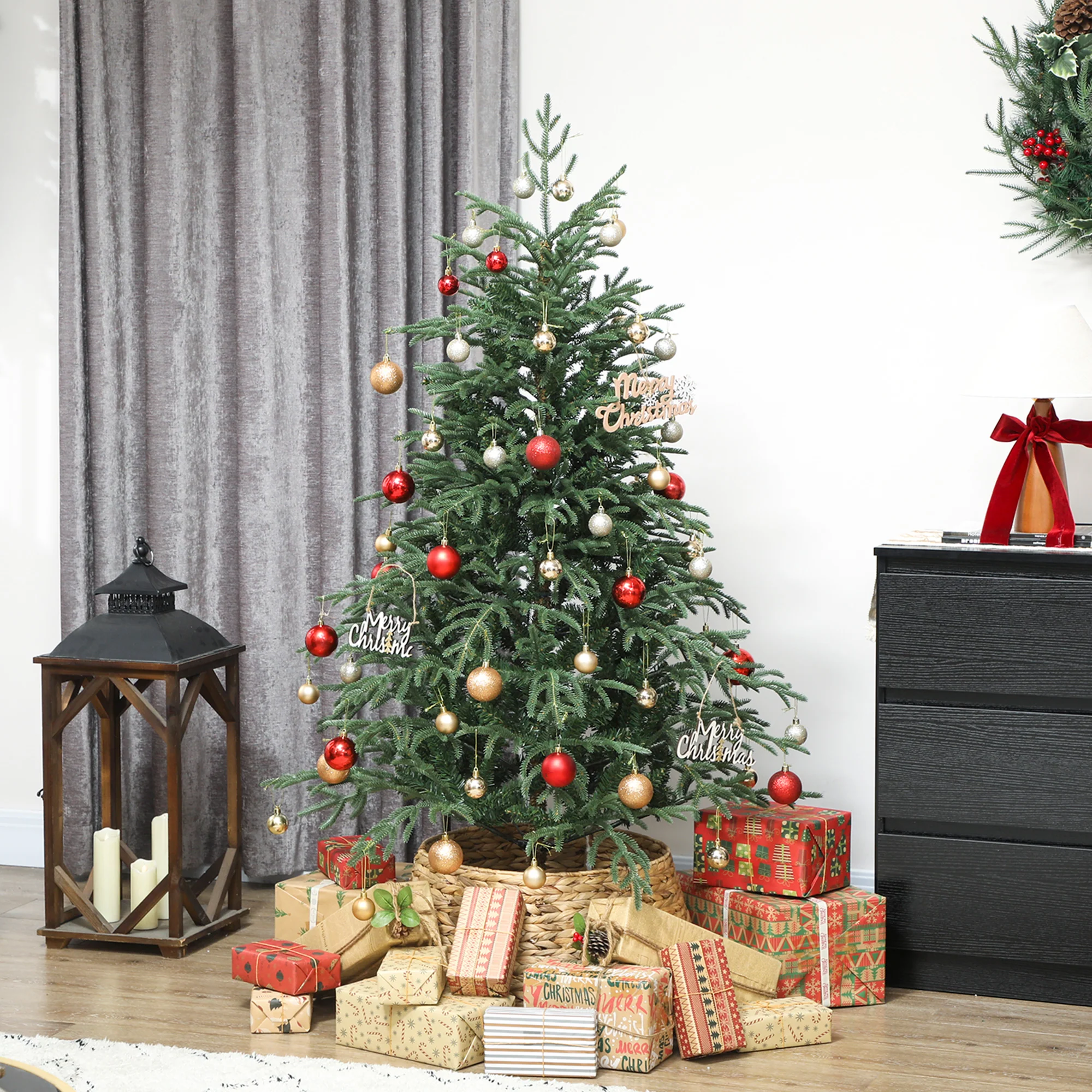 5ft Full Spruce Christmas Tree Artificial -  1375 Tips - Image 2