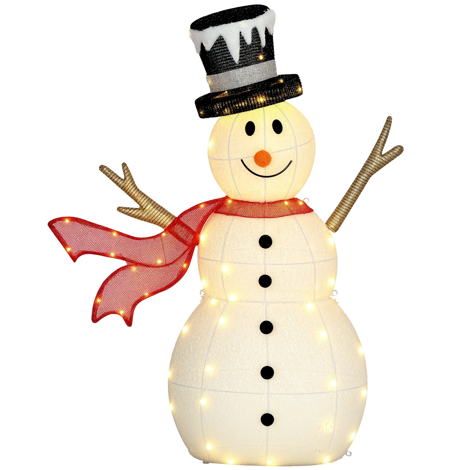 Christmas Feature Light Warm White Outdoor 78 LED - 90cm - Image 10