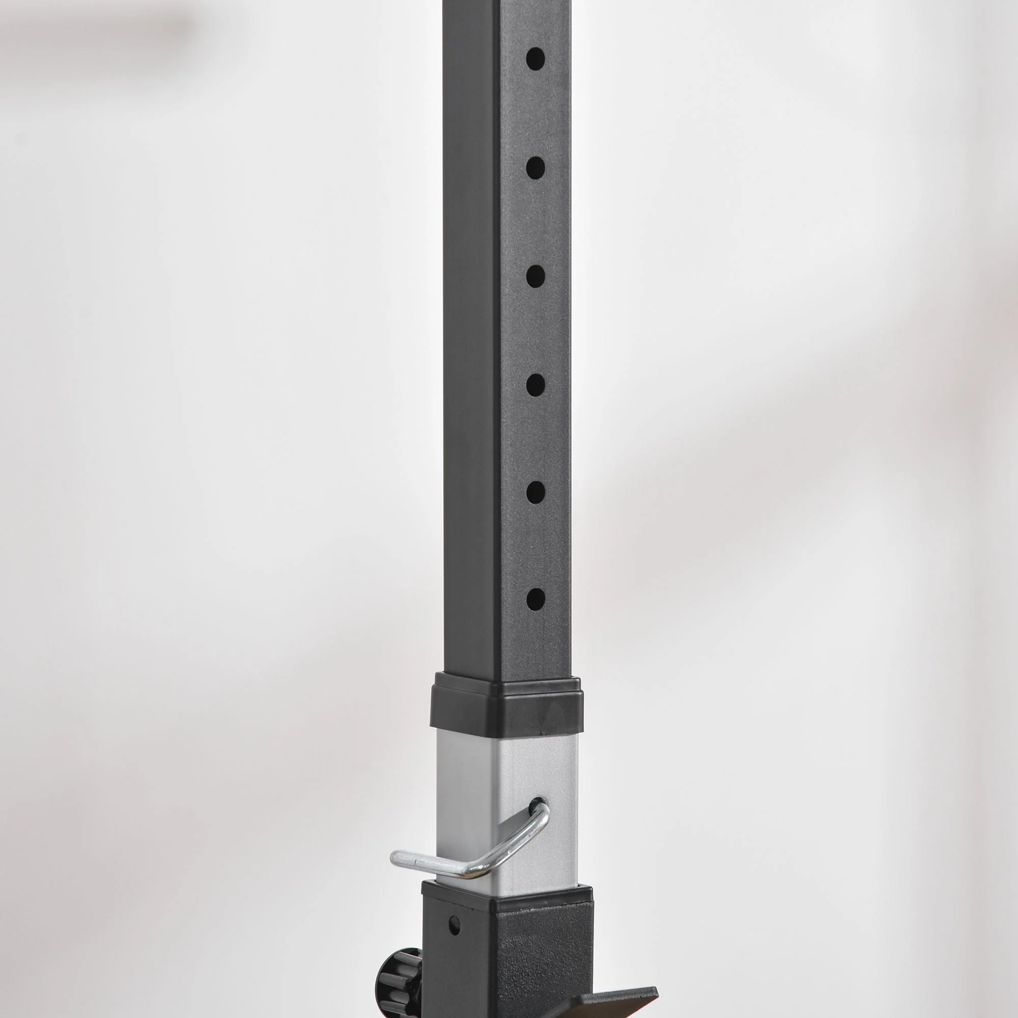 Weights Bar Barbell Rack Squat Stand Adjustable Portable Weight Lifting Suitable For Home Gym Training Work Out - Image 9